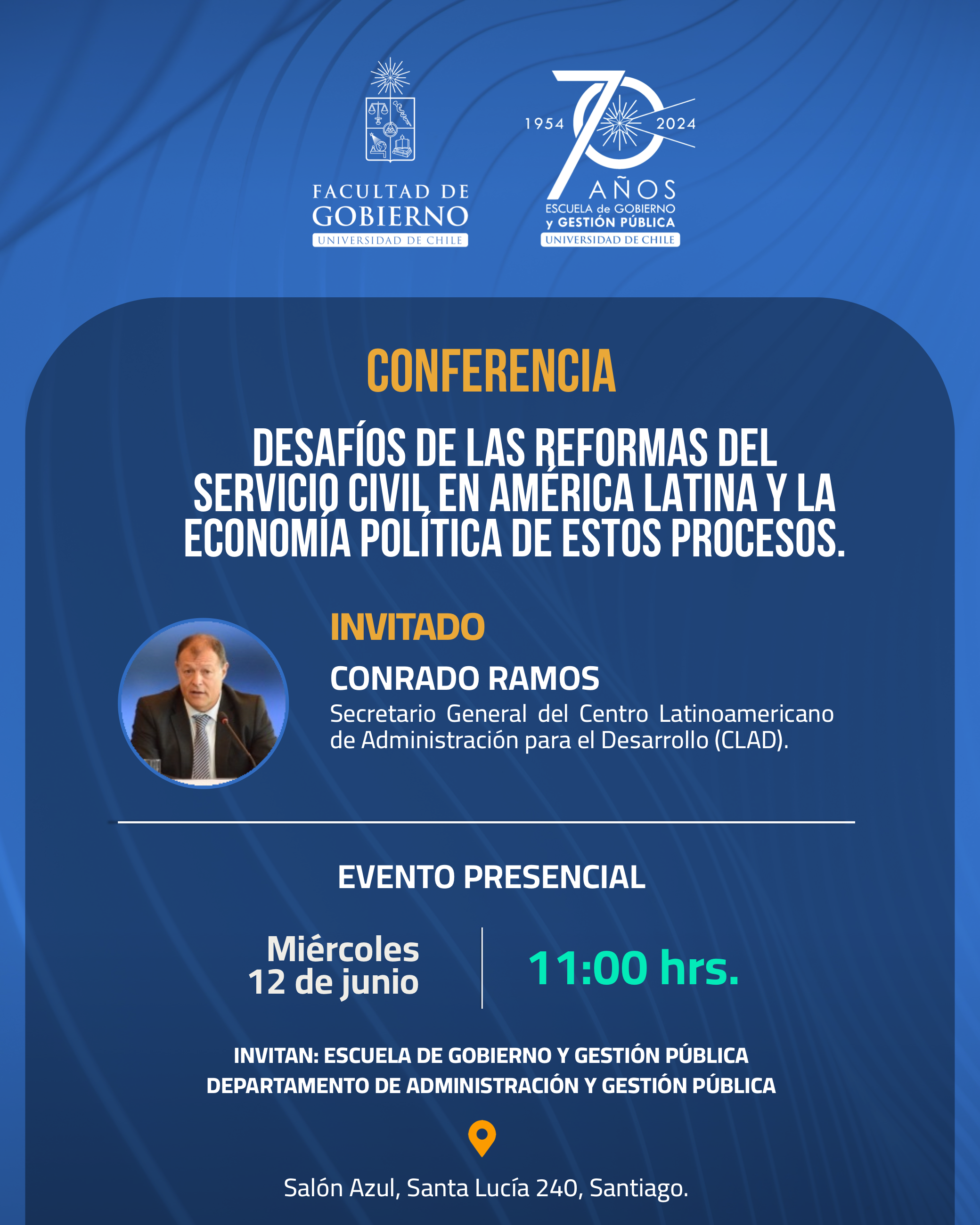  Conferencia | Desafíos de las reformas del Servicio Civil en América Latina y la economía política de estos procesos.