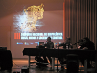 El pasado 27 de octubre, en el Auditorio de la Facultad de Artes, sede Las Encinas, se dio inicio al III Coloquio Nacional de Biopolítica: Crisis, miedos y sociedad de control.