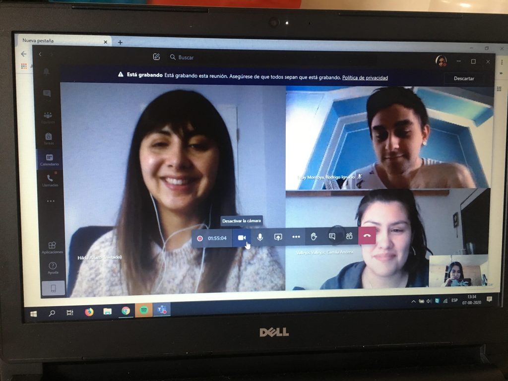 Hilda AlfaroValdés, investigadora del Laboratorio de Bioquímica