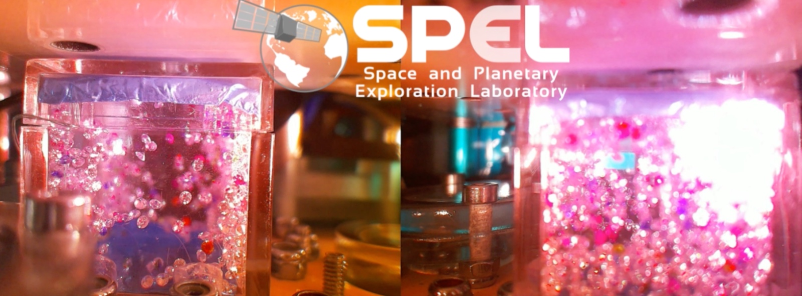 Captura de los experimentos dentro del Payload en órbita
