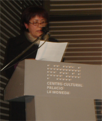  Cecilia Pinochet en Lanzamiento del libro.