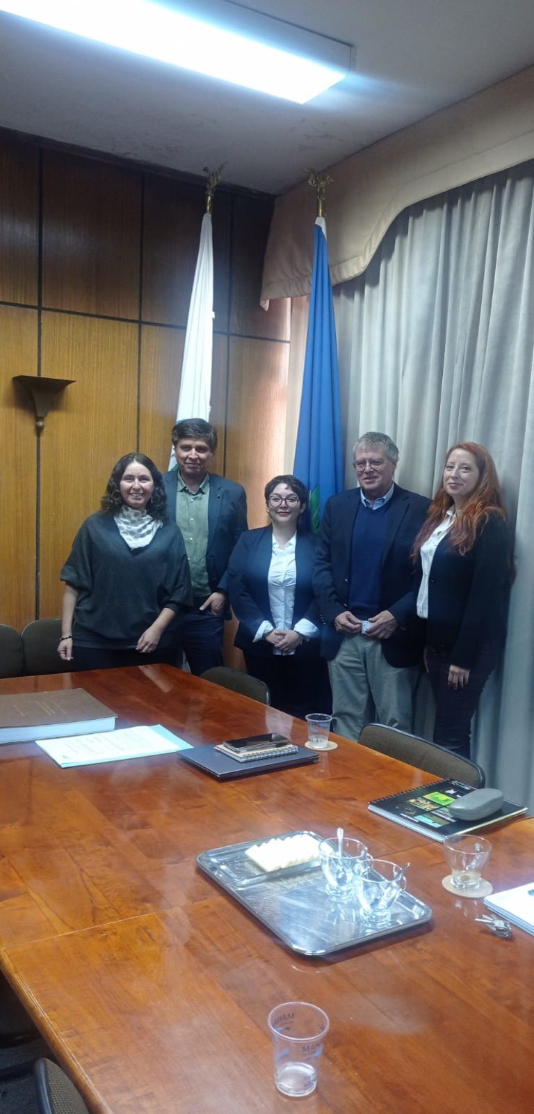 Imagen de la nueva titulada de la carrera de Ingeniería Forestal de la Facultad de Ciencias Forestales y de la Conservación de la Naturaleza.