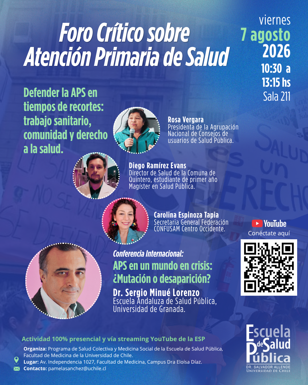 Foro crítico sobre Atención Primaria de Salud: Defensa de la APS pública, territorial y comunitaria frente a recortes y reconfiguraciones