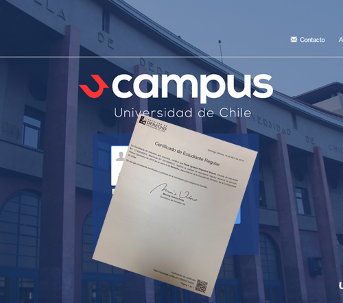 Certificado De Alumno Regular Disponible En Línea - Universidad De Chile